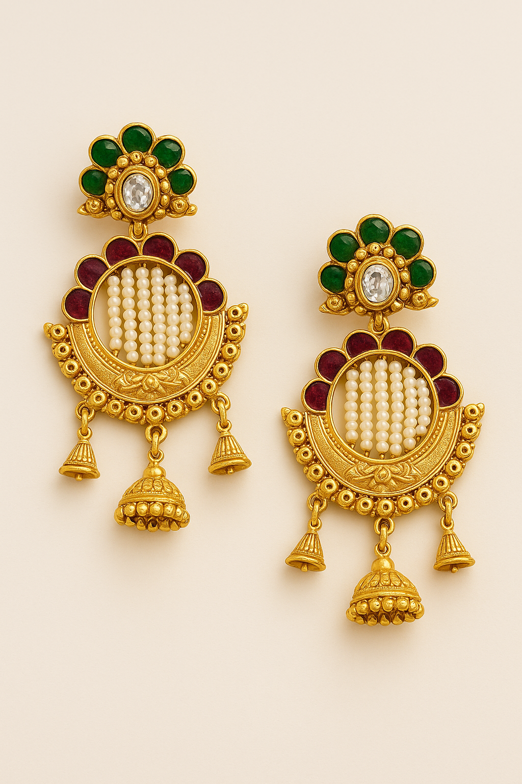 Royal Kundan Chandbali