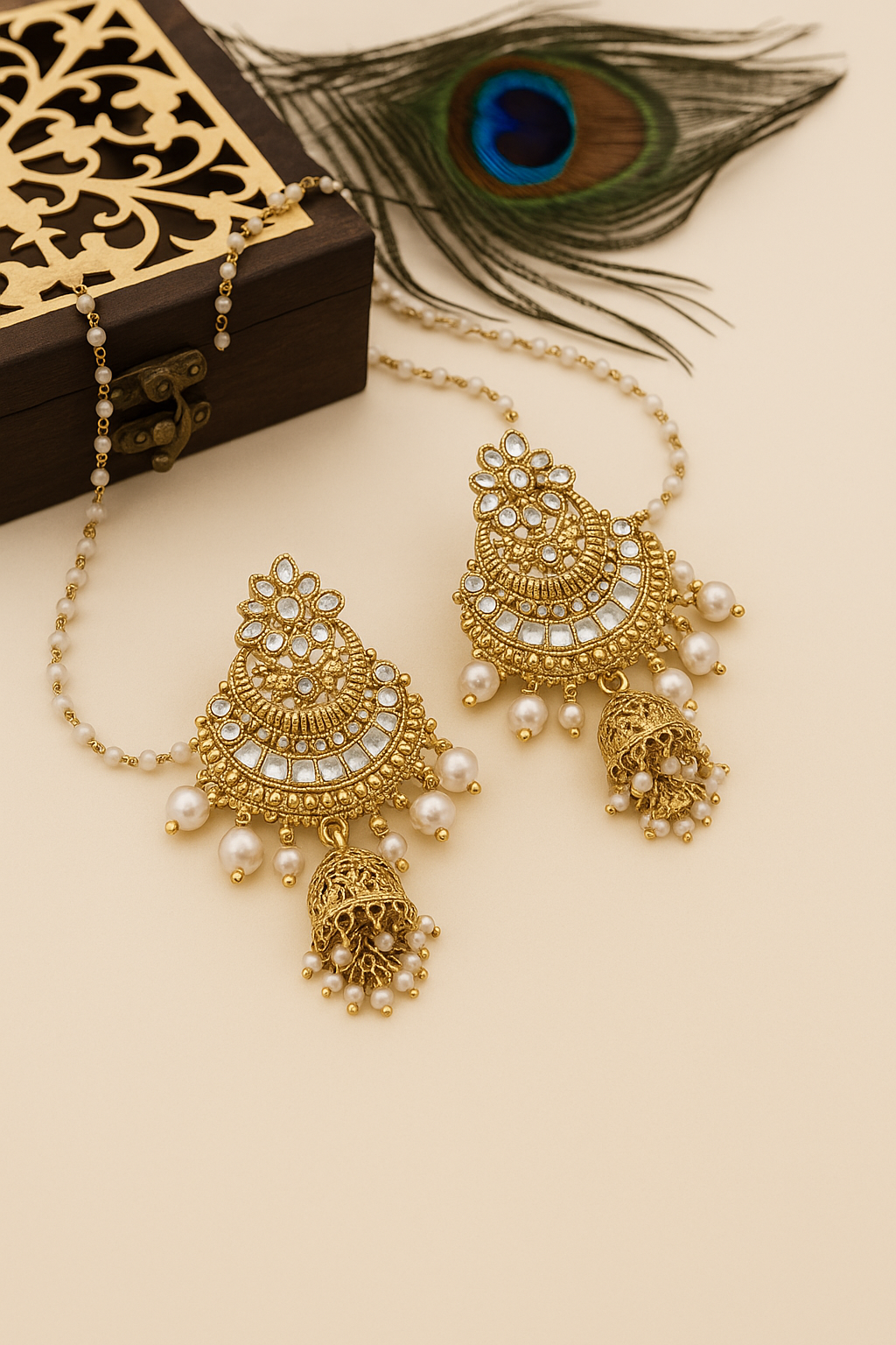 Bridal Jhumar Earrings