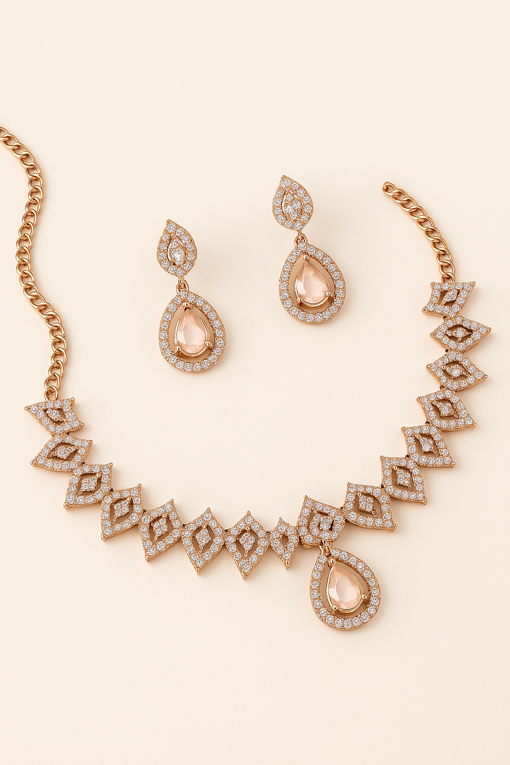 Rose Gold Sparkle Set